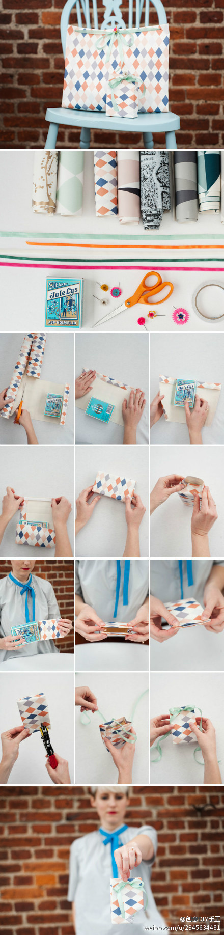 DIY: how to make gift bags 